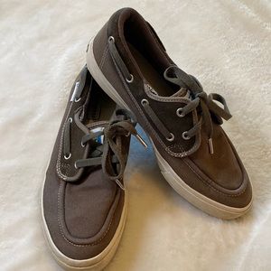 Converse Gray Sea Star Boat Shoes Mens 9.5, Women’s 11